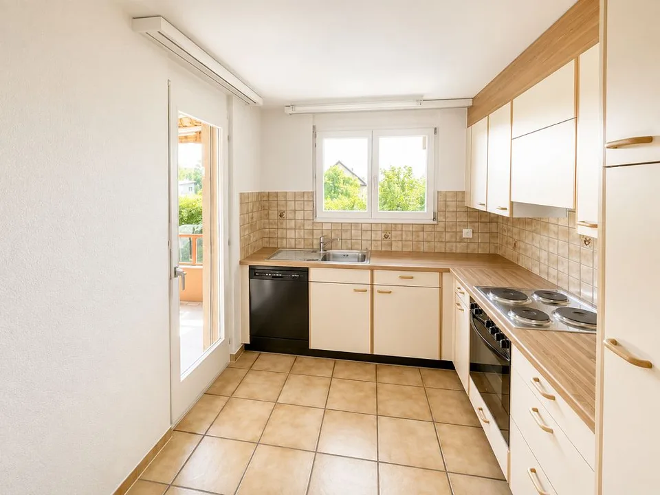 Grosse 3 1/2-Zimmerwohnung, 1. Stock links – Foto 2 von 5