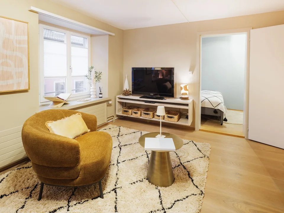 2 ZI-WOHNUNG IN STECKBORN (TG), MÖBLIERT, TEMPORÄR – foto 3 di 8