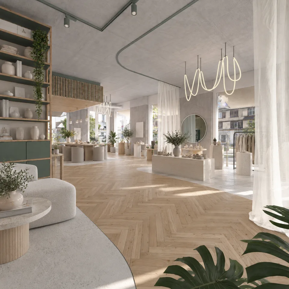 Moderne Geschäftsfläche im neuen Flawa-Areal – Neubau ab 2027 – Foto 2 von 6