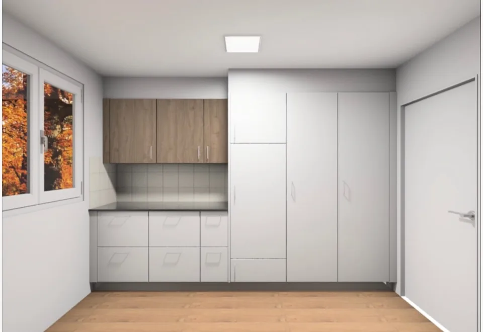 Geräumige 5-Zimmer-Wohnung mit Balkonen in Travers – Foto 6 von 13