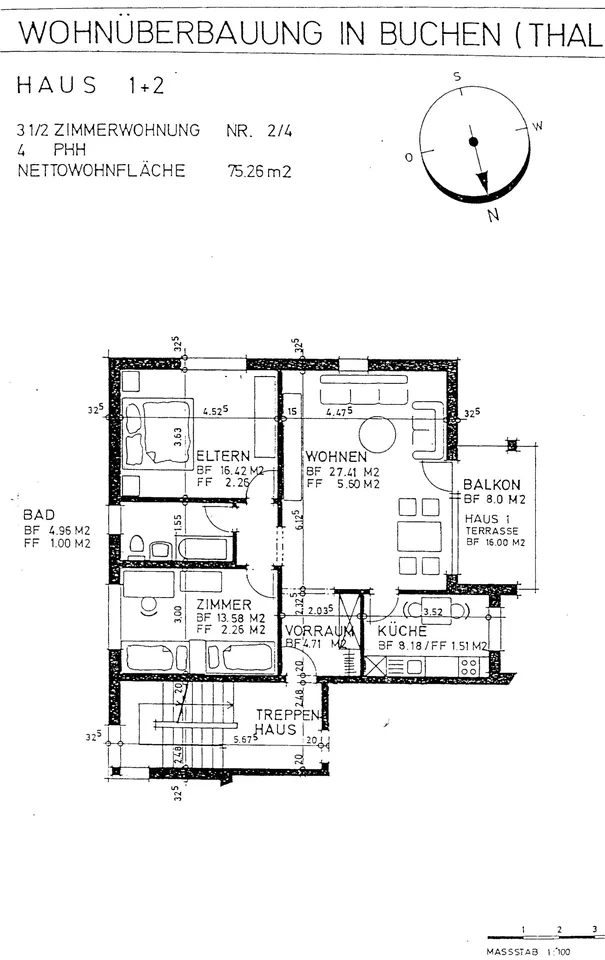 lässige 3.5-Zi. Erdgeschoss-Wohnung mit Balkon – Foto 11 von 11