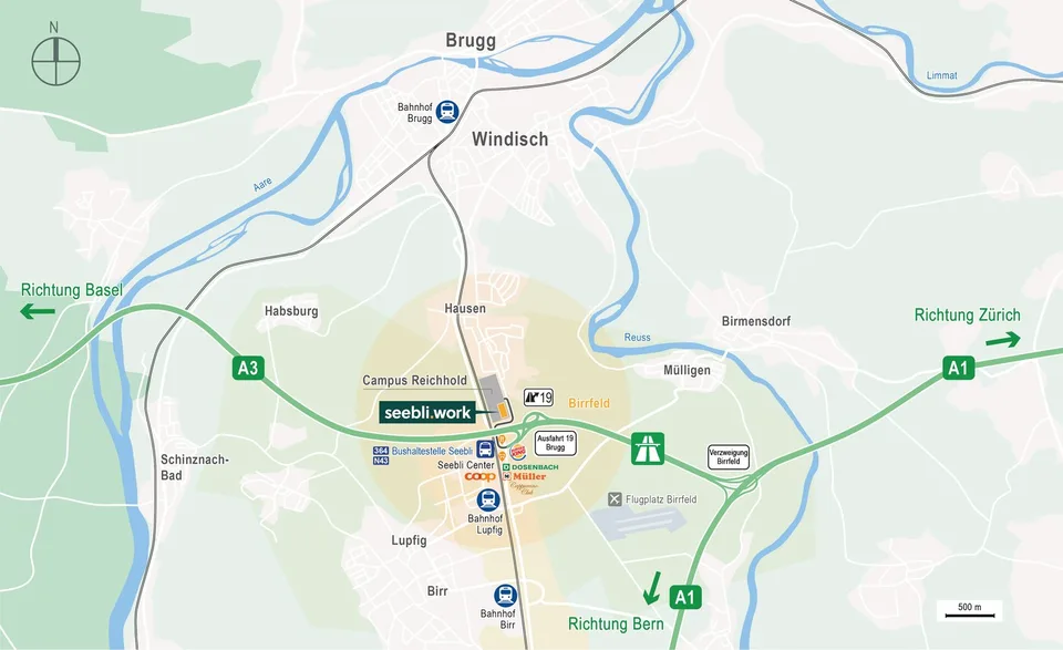 Ihr nächster Standort: Lupfig im Birrfeld direkt an A1/3 – Foto 9 von 11