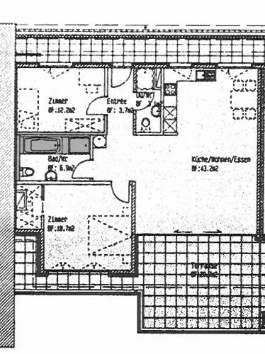 3.5-Zimmer-Attikawohnung im Stadtzentrum von Biel zu vermieten – Foto 10 von 10