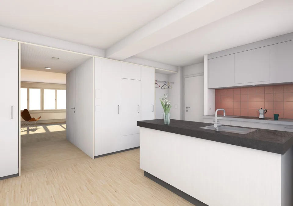 Appartement de 2,5 pièces rénové dans le district 3 de Zurich – photo 2 sur 8