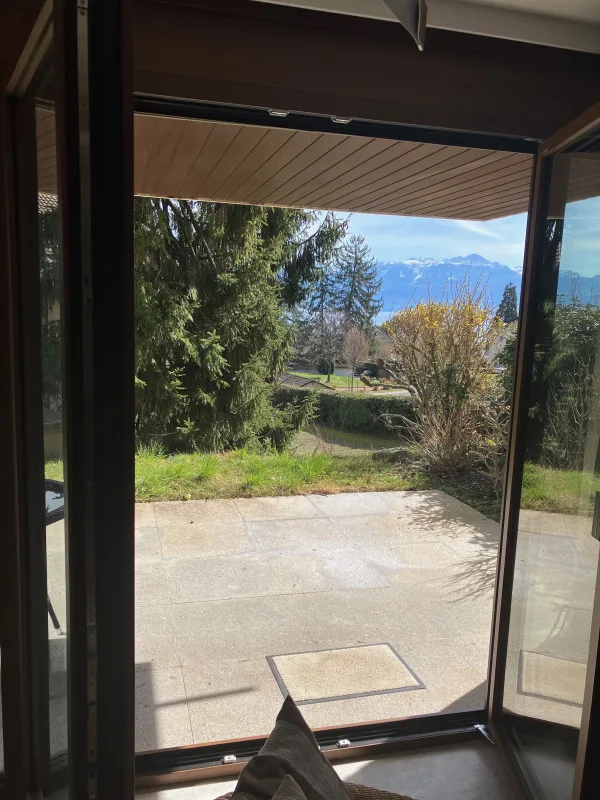 Magnifique 2 pièce meublé avec terrasse de 57m2 à deux min du lac/St-Sulpice VD – photo 2 sur 13