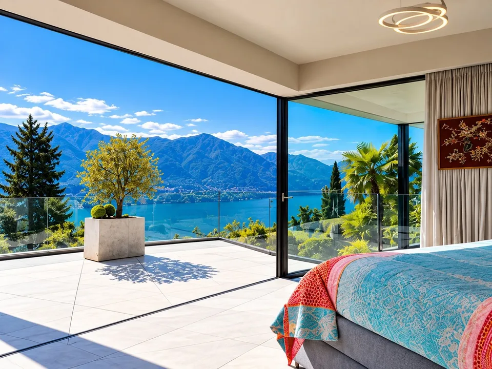 Appartement avec vue sur le lac Brione sopra Minusio - Première résidence – photo 2 sur 4