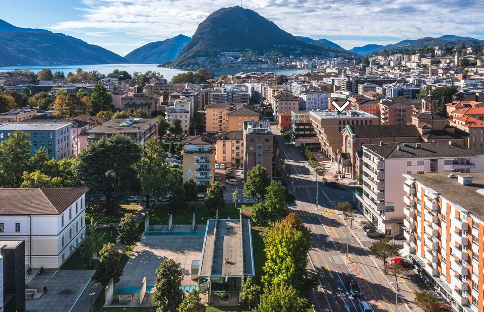 LUGANO CENTRE - APPARTMENT 2,5 PIÈCES À LOUER AVEC TERRASSE (ref. 103) – photo 13 sur 16
