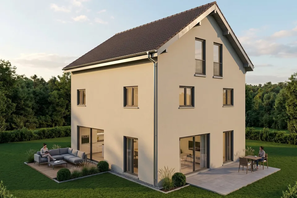 5,5 / 6,5 pièces projets de maisons unifamiliales en droit de construction – photo 2 sur 9