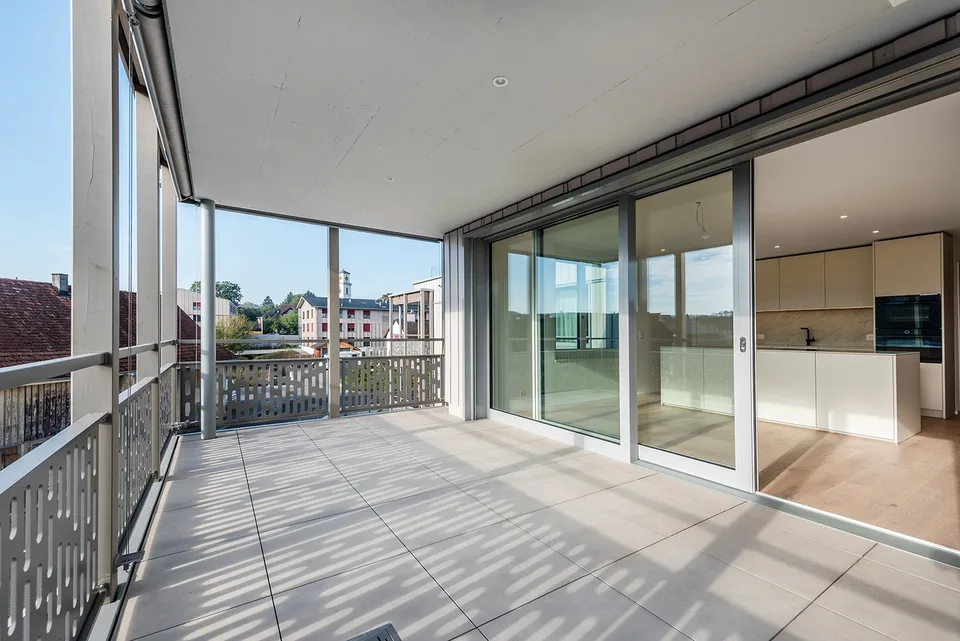 Construction neuve Minergie-P au centre du village – appartement 4,5 pièces avec espace de séjour ou grand balcon – photo 22 sur 26