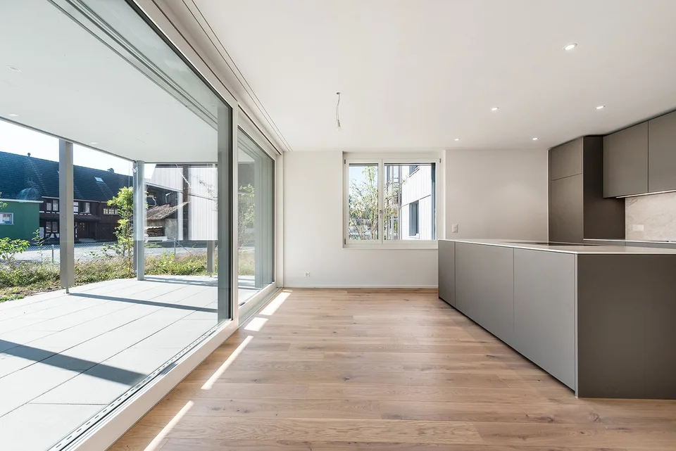 Construction neuve Minergie-P au centre du village – appartement 4,5 pièces avec espace de séjour ou grand balcon – photo 5 sur 26