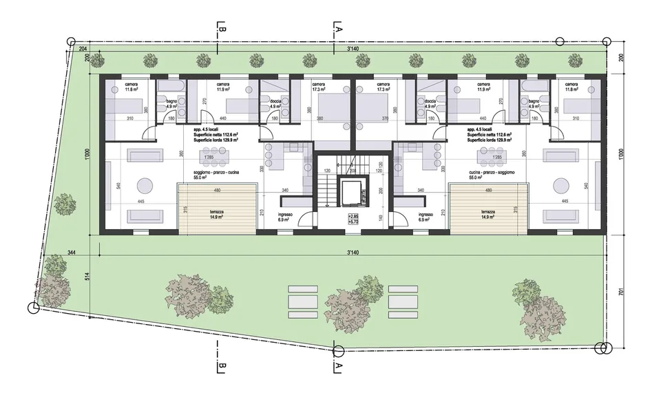 Nouvel appartement avec grand jardin dans une résidence élégante de seulement 4 unités d'habitation – photo 9 sur 18