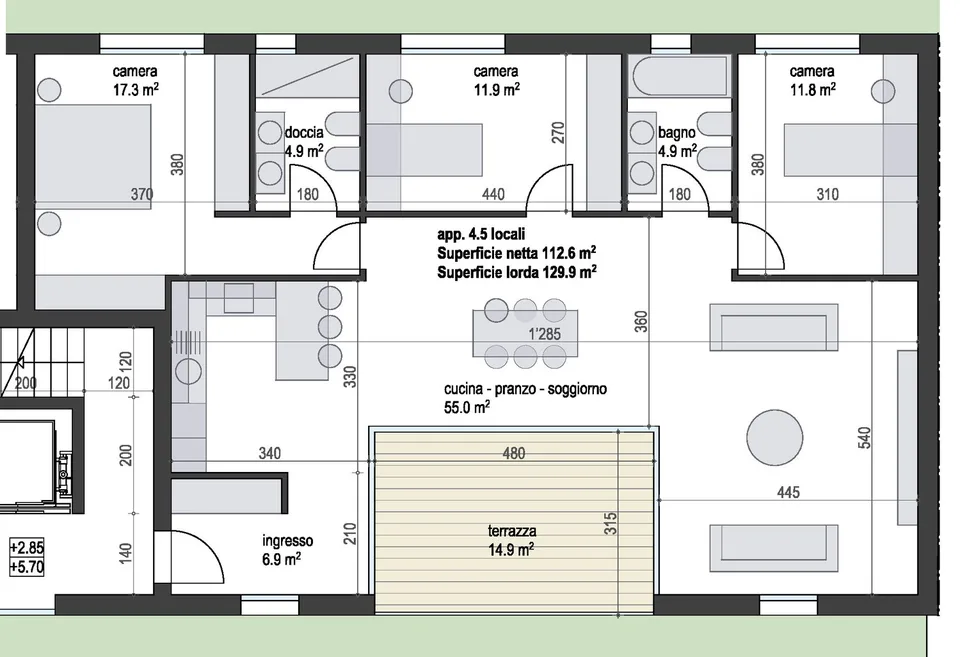 Nouvel appartement avec grand jardin dans une résidence élégante de seulement 4 unités d'habitation – photo 10 sur 18