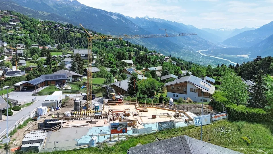 Appartamento nuovo di 2.5 locali con terrazza e vista a Crans-Montana - Residenza principale – foto 4 di 13