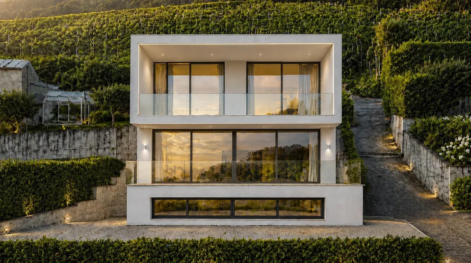 Villa avec vue sur le lac en construction à Brusino Arsizio – photo 4 sur 6