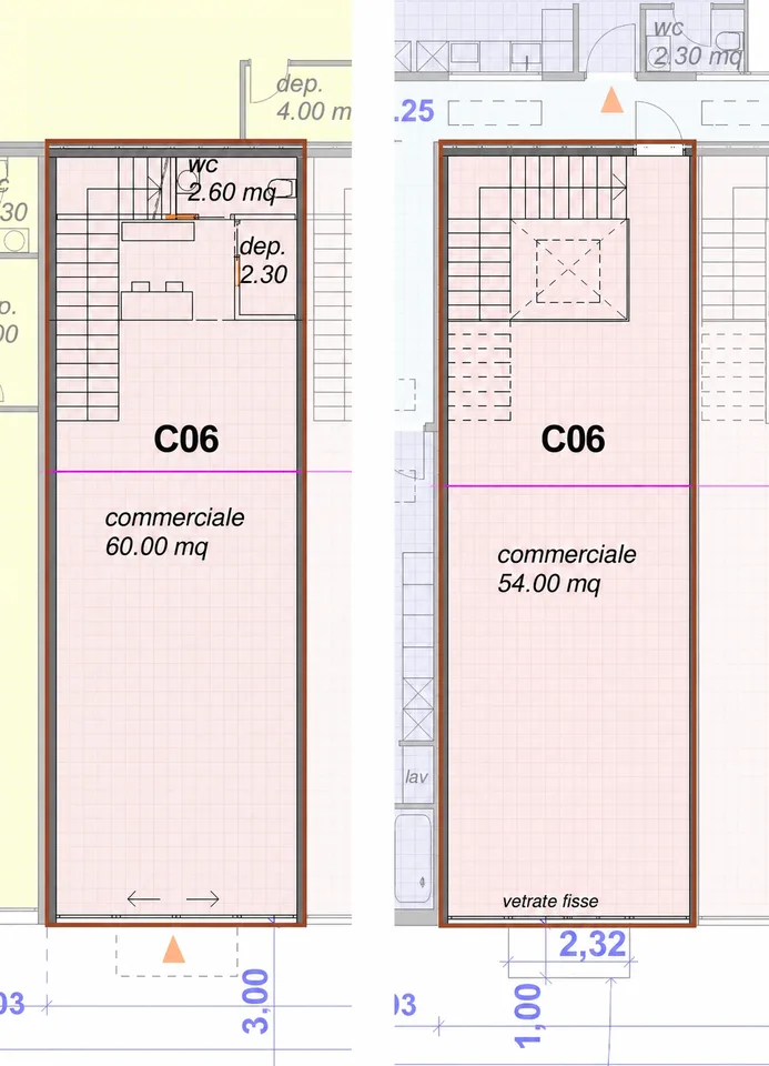 Duplex commerciale su due livelli direttamente sulla Via Cantonale a Contone – Foto 5 von 11