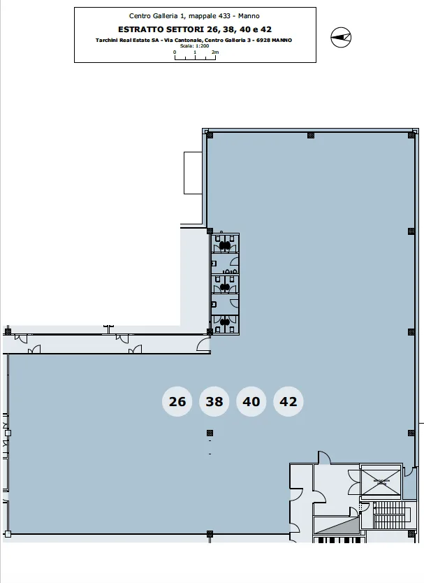 LUGANO NORD - LABORATORIUM/LAGERHALLE 1115MQ ZU VERMIETEN – Foto 5 von 6