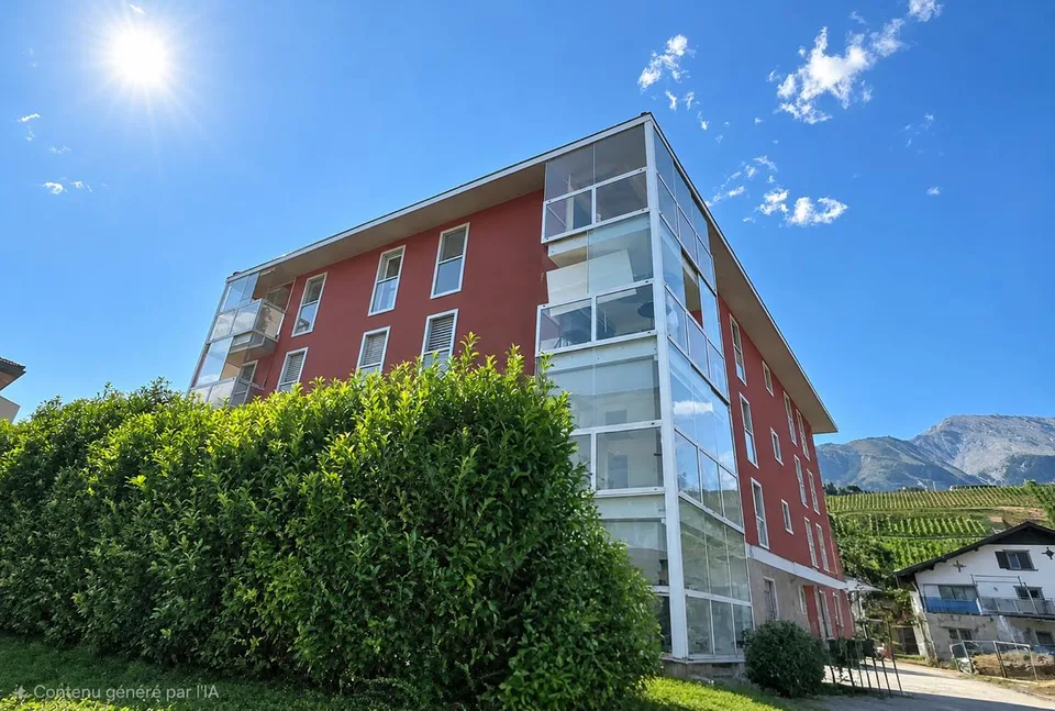 Ampio appartamento di 4.5 locali con terrazza a Grimisuat – Vista e calma assicurate – foto 3 di 14
