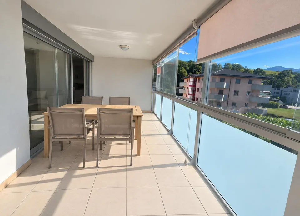 Ampio appartamento di 4.5 locali con terrazza a Grimisuat – Vista e calma assicurate – foto 2 di 14