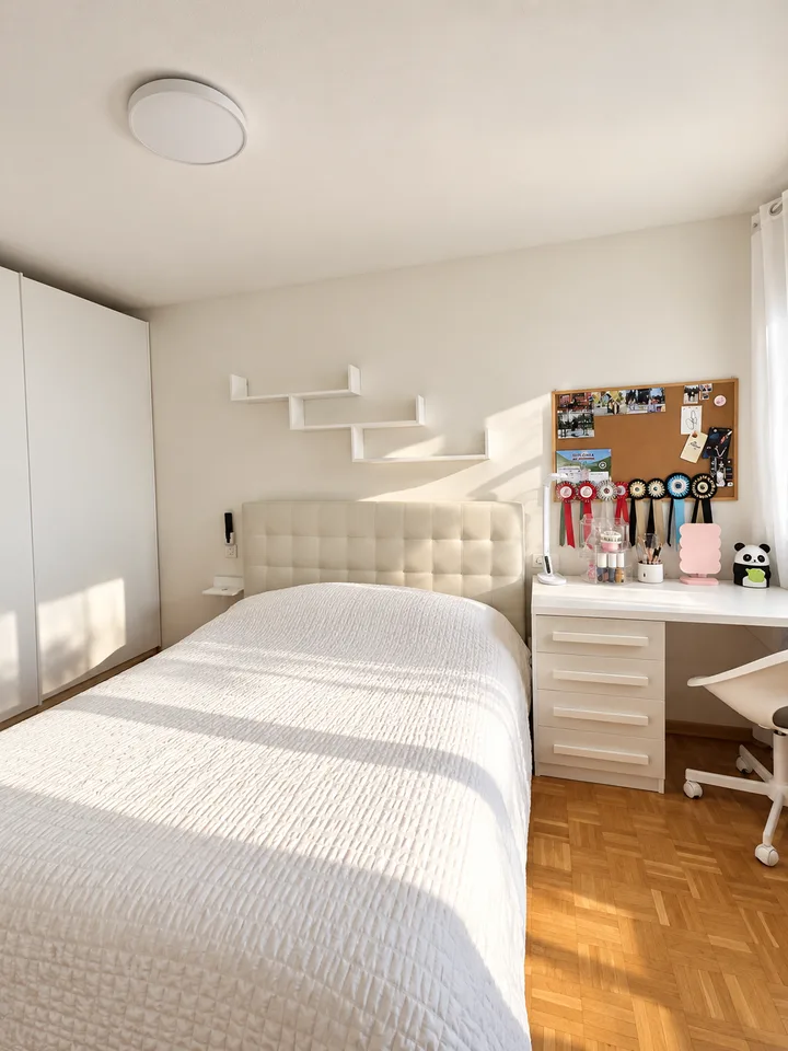 Wohnung mit 4.5 Zimmern und zwei Terrassen – Foto 9 von 13