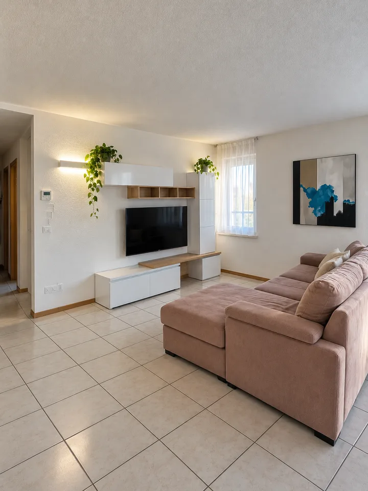 Wohnung mit 4.5 Zimmern und zwei Terrassen – Foto 3 von 13