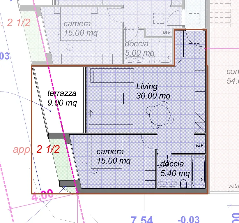 Moderno appartamento 2½ locali con terrazza a Contone A06 – photo 7 sur 7