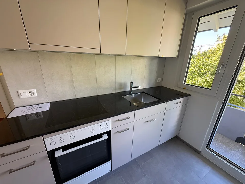 Frisch sanierte 3-Zimmerwohnung mit zwei Balkonen in Witikon – Foto 11 von 14
