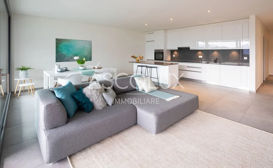 4.5-Zimmer-Wohnung im 3. Obergeschoss mit großer Terrasse – Foto 9 von 20
