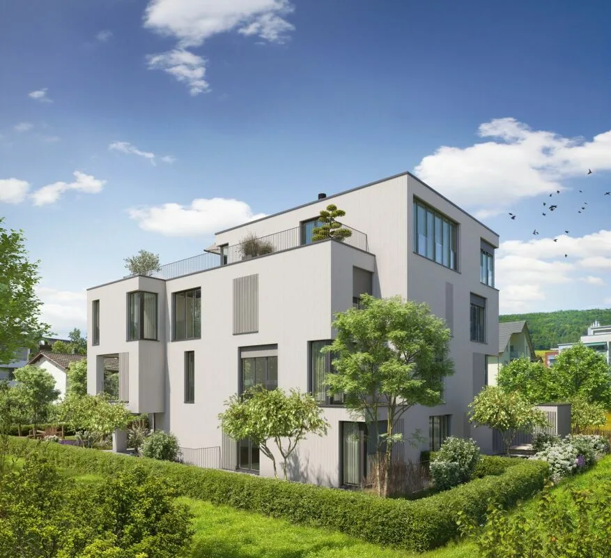 Progetto di costruzione nuovo esclusivo "FOUR" | Appartamento attico rappresentativo – foto 4 di 5