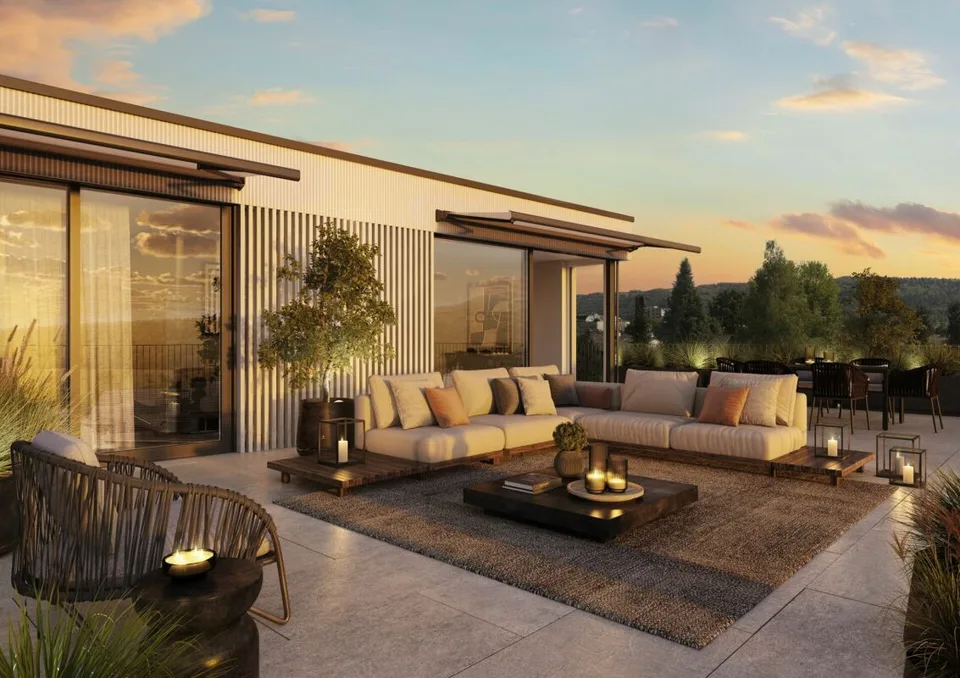 Progetto di costruzione nuovo esclusivo "FOUR" | Appartamento attico rappresentativo – foto 2 di 5