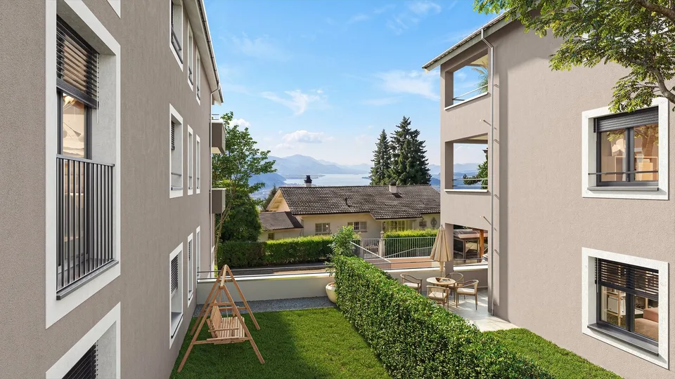 Progetto di costruzione nuova Mirabell - 13 appartamenti in proprietà in una posizione soleggiata con una vista meravigliosa sul lago e sulla campagna – foto 6 di 7