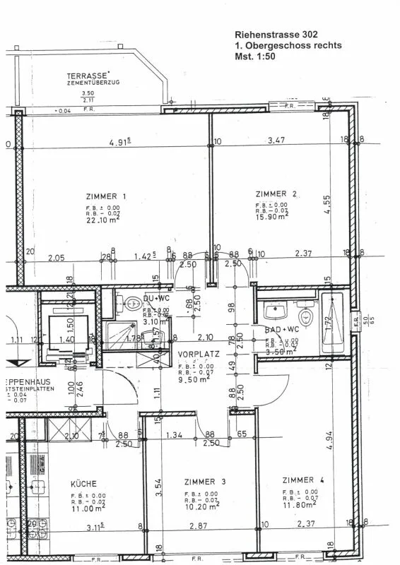 Nähe Gartenbad Eglisee und Lange Erlen - gemütliche 4-Zimmerwohnung im 1.OG – Foto 13 von 13