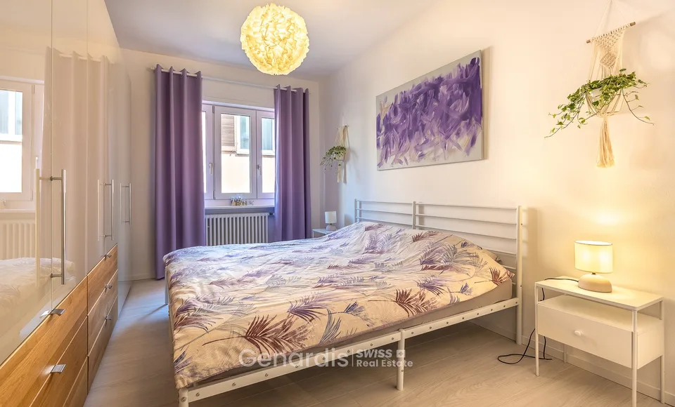 Luminoso appartamento di 4.5 locali con balcone a Ponte Tresa – foto 14 di 29