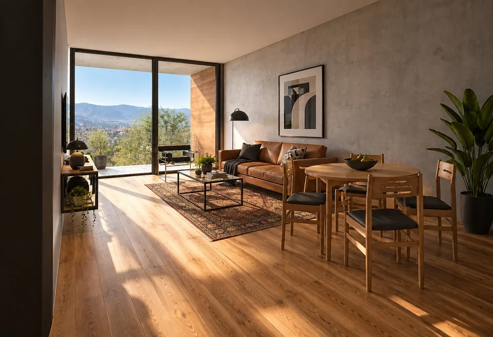 Moderno appartamento 3½ locali con terrazza e vista sulle montagne A01 – Foto 5 von 7