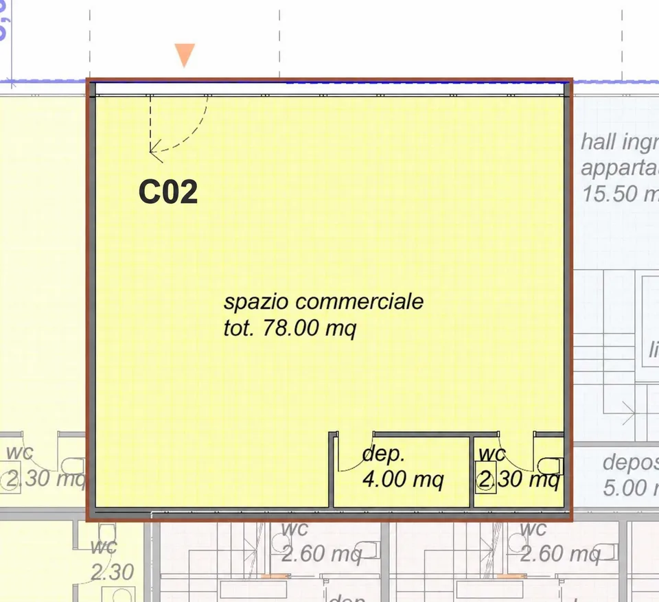 Spazio commerciale moderno di 85 m² sulla Via Cantonale a Contone – Foto 7 von 7