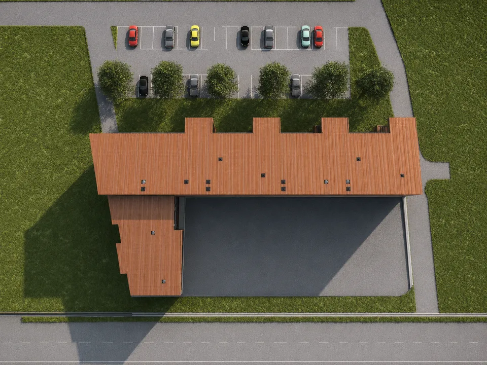 Moderno appartamento 2½ locali con terrazza a Contone A05 – photo 3 of 7