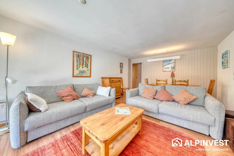 Appartamento 3,5 locali con balcone traversante - Les Dents-Rousses, Siviez – foto 2 di 20