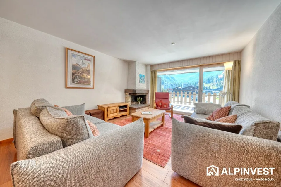 Appartamento 3,5 locali con balcone traversante - Les Dents-Rousses, Siviez – foto 3 di 20