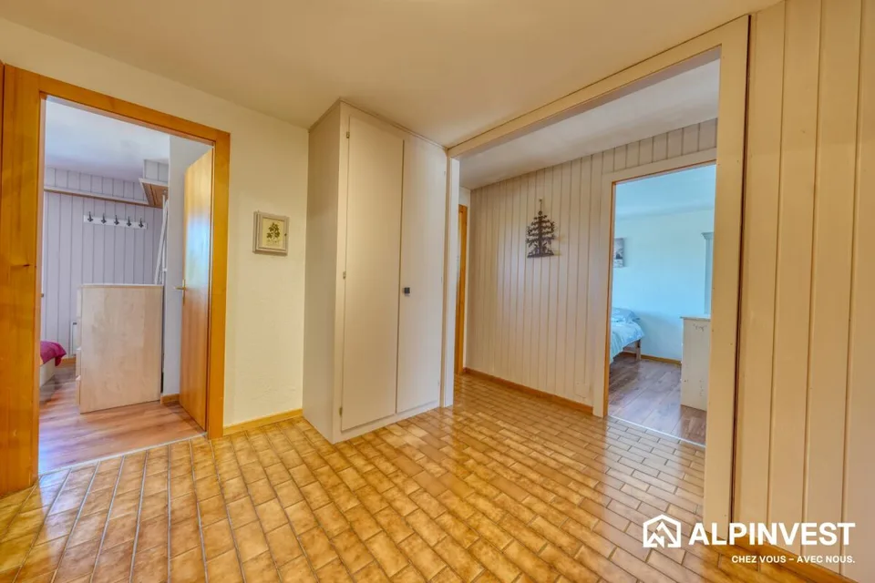 Appartamento 3,5 locali con balcone traversante - Les Dents-Rousses, Siviez – foto 12 di 20