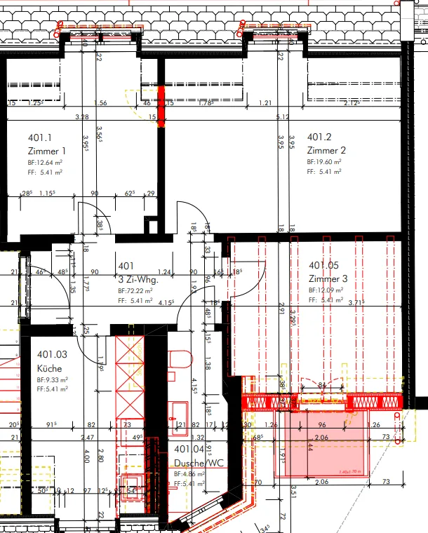 Charmant appartement 3 pièces avec balcon à Zürich-Wiedikon – fraîchement rénové – photo 12 sur 12