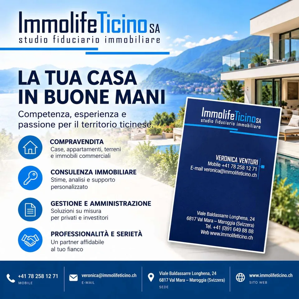 Elegantes 2.5-Zimmer-Neubau in Vacallo – Foto 6 von 6