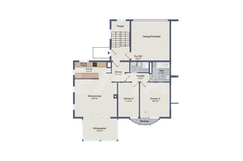 Appartamento di 3½ locali nel prestigioso Südhang di Sissach – foto 12 di 12