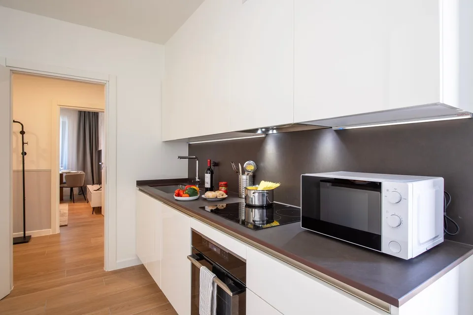 Flexibles Mietangebot ab 1 Monat - Möblierte 3,5-Zimmer-Wohnung mit Balkon und atemberaubendem Blick in Lugano – Foto 17 von 18