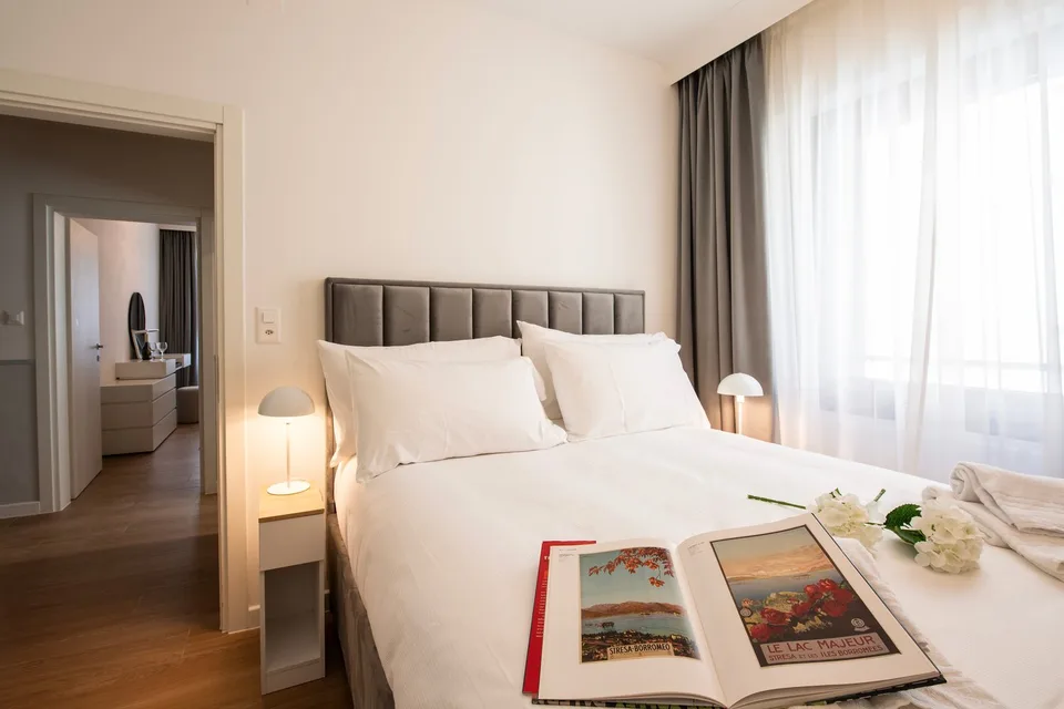 Flexibles Mietangebot ab 1 Monat - Möblierte 3,5-Zimmer-Wohnung mit Balkon und atemberaubendem Blick in Lugano – Foto 7 von 18