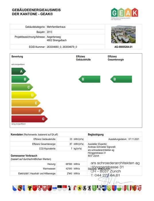 Appartamento luminoso 3.5 locali a Strengelbach – foto 10 di 10