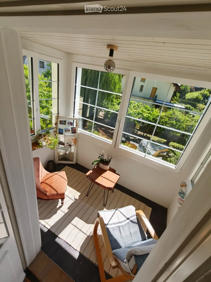 Befristet, möblierte 3.5-Zimmer-Oase in Lyss mit Garten – Foto 4 von 5