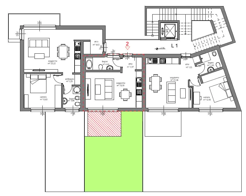 Neue Studiowohnung, eingebettet in die Natur mit privatem Garten – Foto 10 von 11