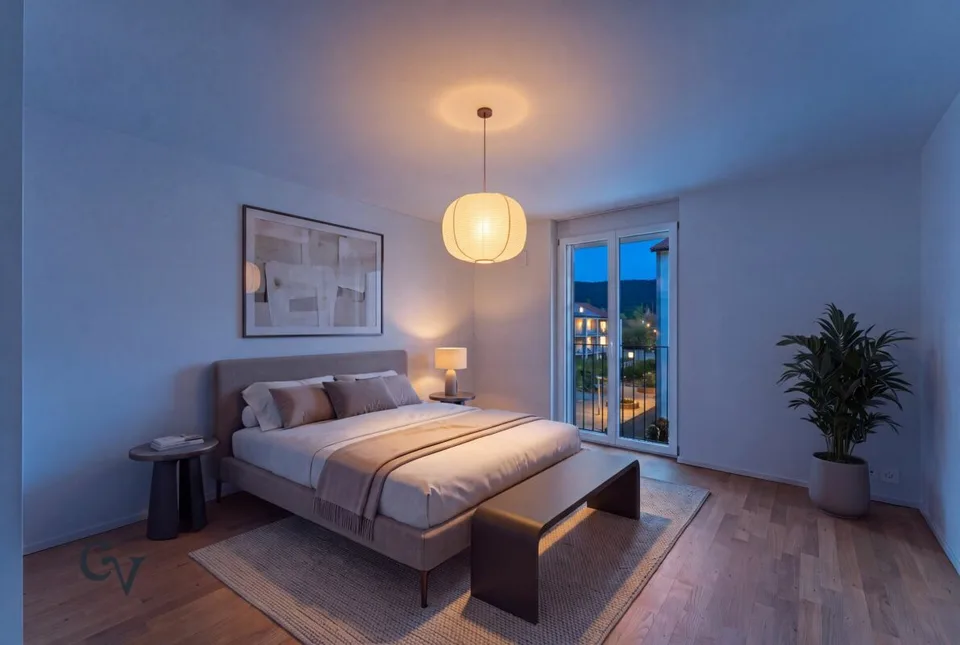 Vivere approvato dalla banca con vista panoramica - appartamento angolare moderno 2.5 locali in zona verde – foto 16 di 21