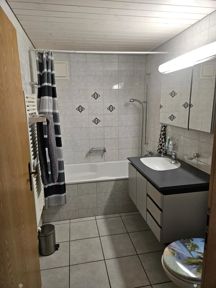 Appartamento in proprietà di 3 camere con area di seduta, posto auto, soffitta e cantina – foto 6 di 18