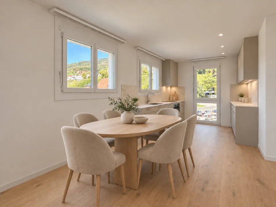 Erstvermietung Stickerhof - Moderne 4.5-Zimmer-Mietwohnung mit stil... – Foto 3 von 9