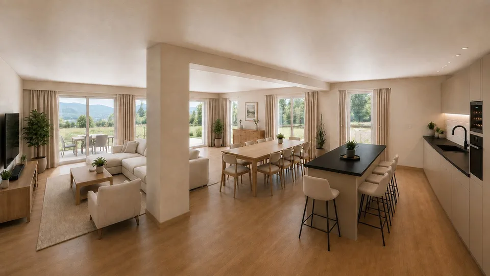 Charmanter Apartment mit 3.5 Zimmern in Yens – Zugänglichkeit und Komfort vereint – Foto 2 von 8